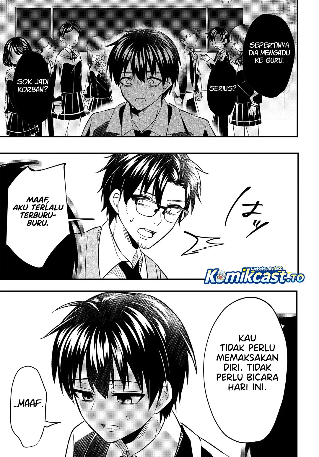 Jinsei Gyakuten Uwaki Sare, Enzai o Kiserareta Ore ga, Gakuen Ichi no Bishoujo ni Natsukareru Chapter 7.2 - halaman 3