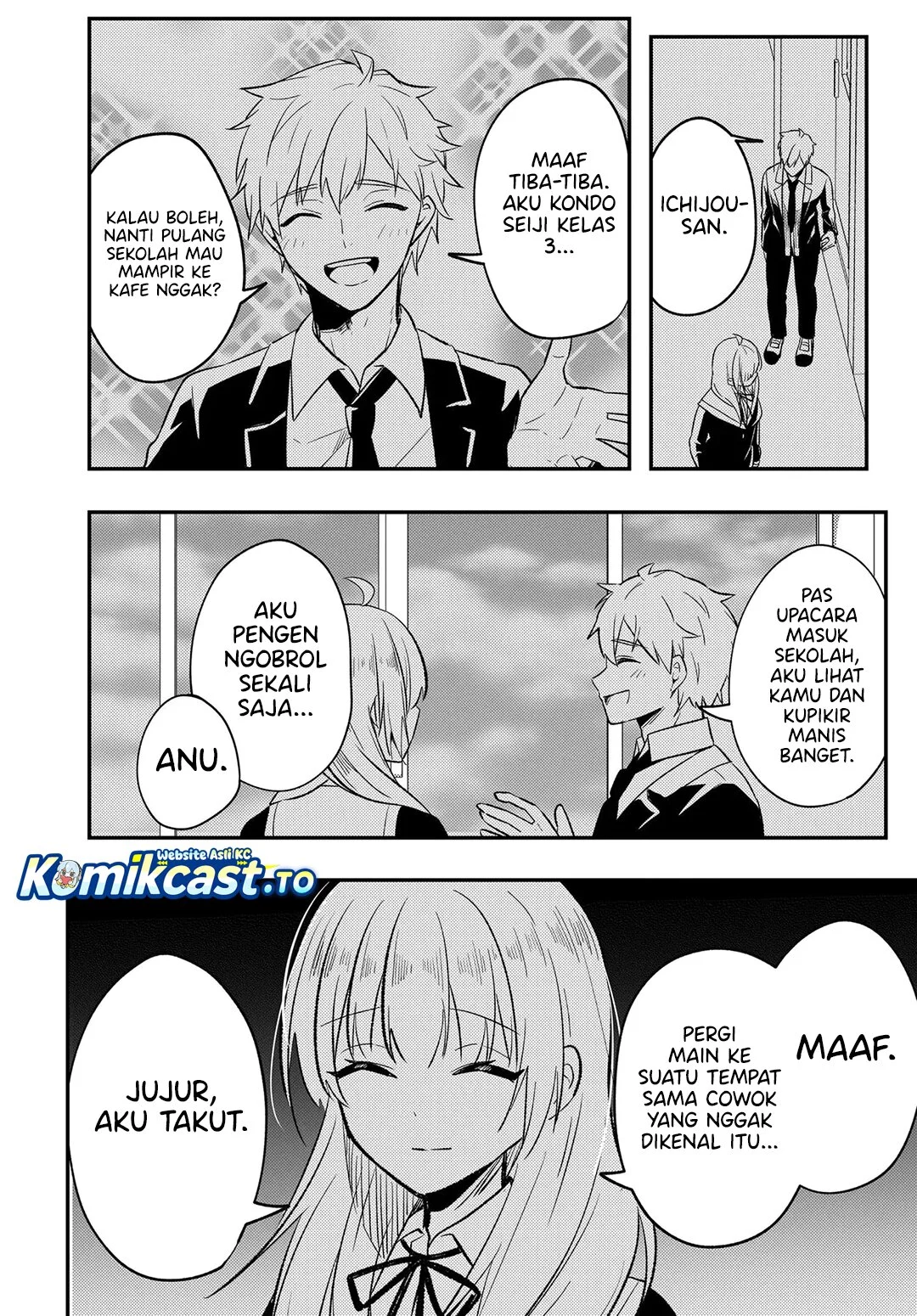 Jinsei Gyakuten Uwaki Sare, Enzai o Kiserareta Ore ga, Gakuen Ichi no Bishoujo ni Natsukareru Chapter 8.3 - halaman 12