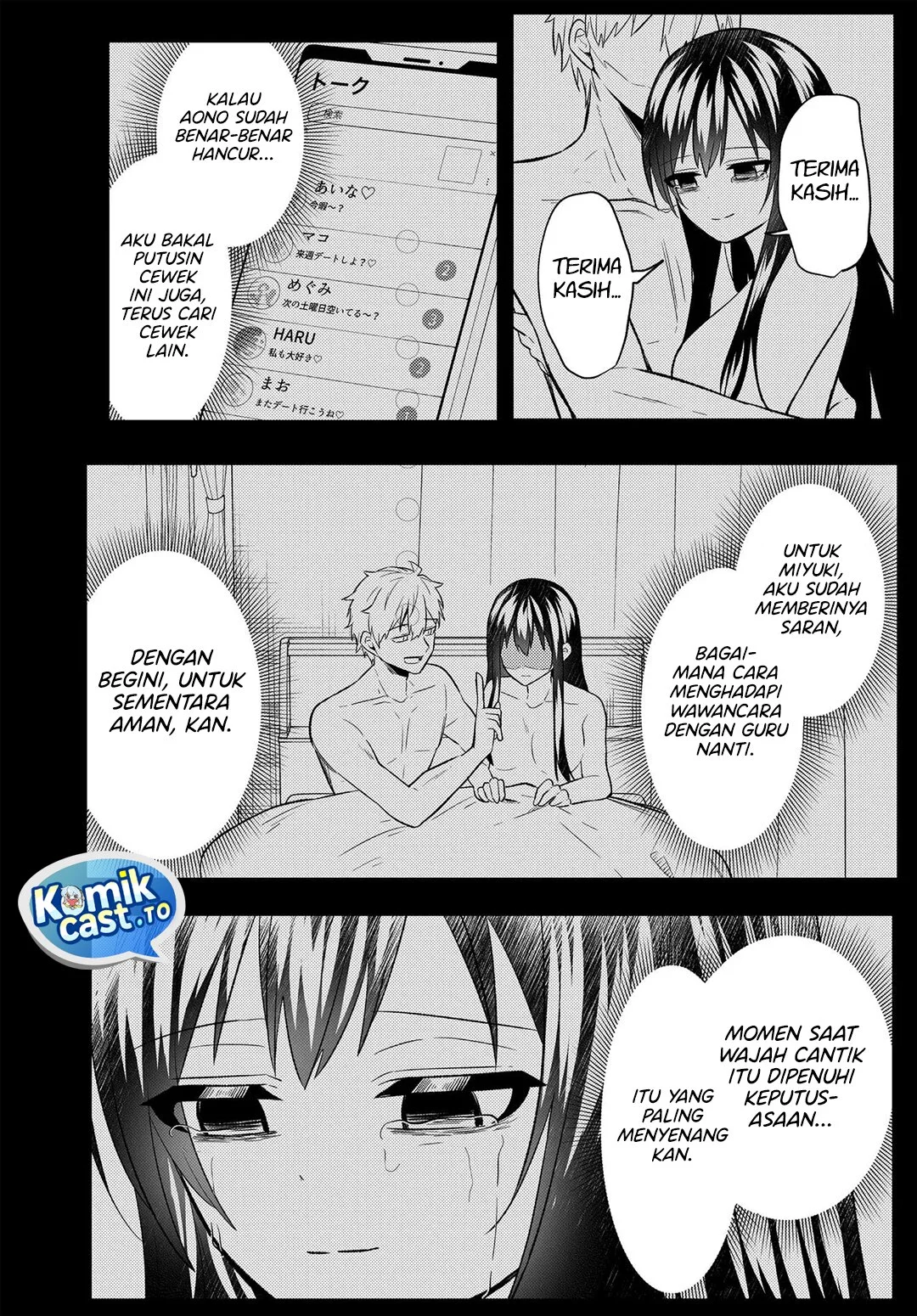 Jinsei Gyakuten Uwaki Sare, Enzai o Kiserareta Ore ga, Gakuen Ichi no Bishoujo ni Natsukareru Chapter 8.3 - halaman 8