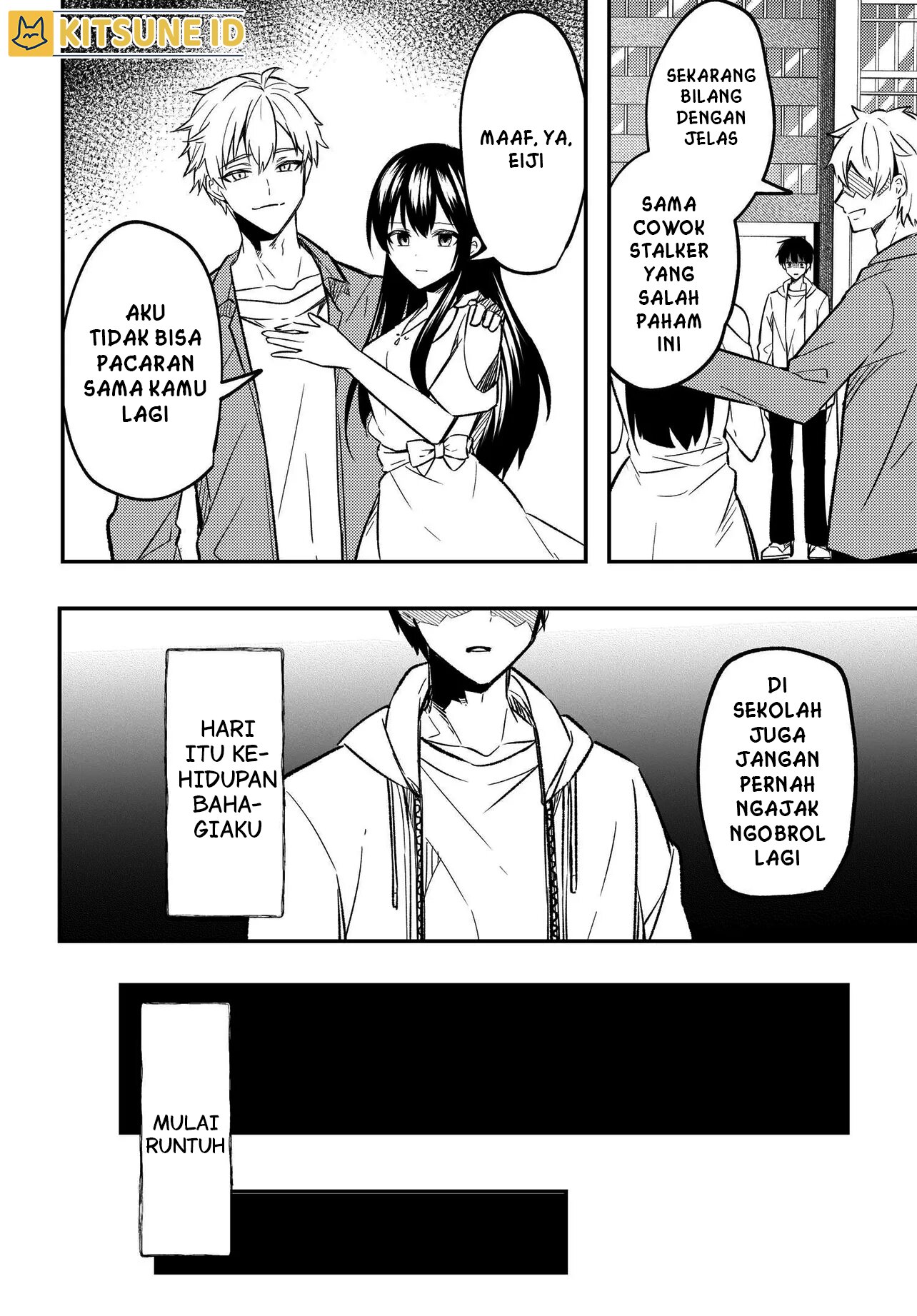 Jinsei Gyakuten: Uwaki sare, Enzai wo Kiserareta Ore ga, Gakuen Ichi no Bishoujo ni Natsukareru Chapter 1 - halaman 15