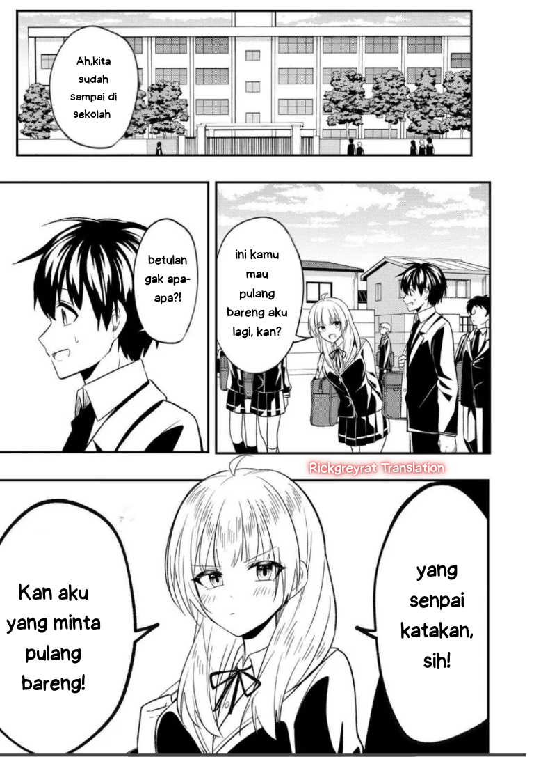Jinsei Gyakuten: Uwaki sare, Enzai wo Kiserareta Ore ga, Gakuen Ichi no Bishoujo ni Natsukareru Chapter 7.1 - halaman 12