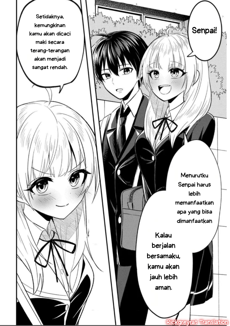 Jinsei Gyakuten: Uwaki sare, Enzai wo Kiserareta Ore ga, Gakuen Ichi no Bishoujo ni Natsukareru Chapter 7.1 - halaman 7