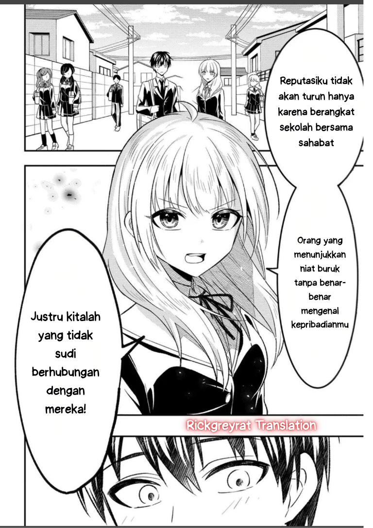 Jinsei Gyakuten: Uwaki sare, Enzai wo Kiserareta Ore ga, Gakuen Ichi no Bishoujo ni Natsukareru Chapter 7.1 - halaman 9