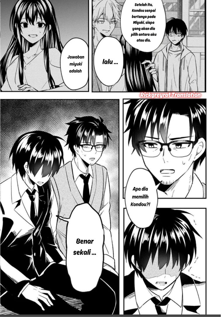Jinsei Gyakuten: Uwaki sare, Enzai wo Kiserareta Ore ga, Gakuen Ichi no Bishoujo ni Natsukareru Chapter 7.2 - halaman 13