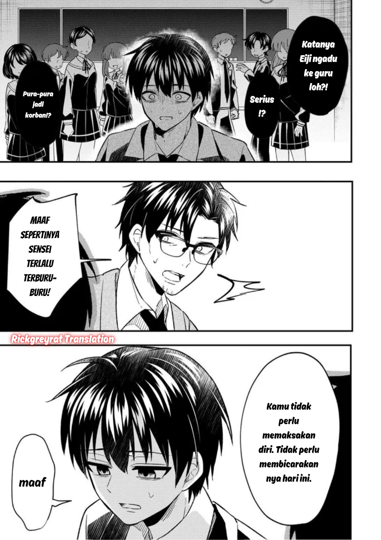 Jinsei Gyakuten: Uwaki sare, Enzai wo Kiserareta Ore ga, Gakuen Ichi no Bishoujo ni Natsukareru Chapter 7.2 - halaman 3