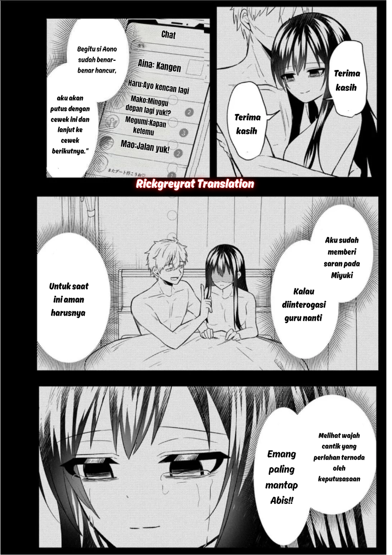 Jinsei Gyakuten: Uwaki sare, Enzai wo Kiserareta Ore ga, Gakuen Ichi no Bishoujo ni Natsukareru Chapter 8 - halaman 35