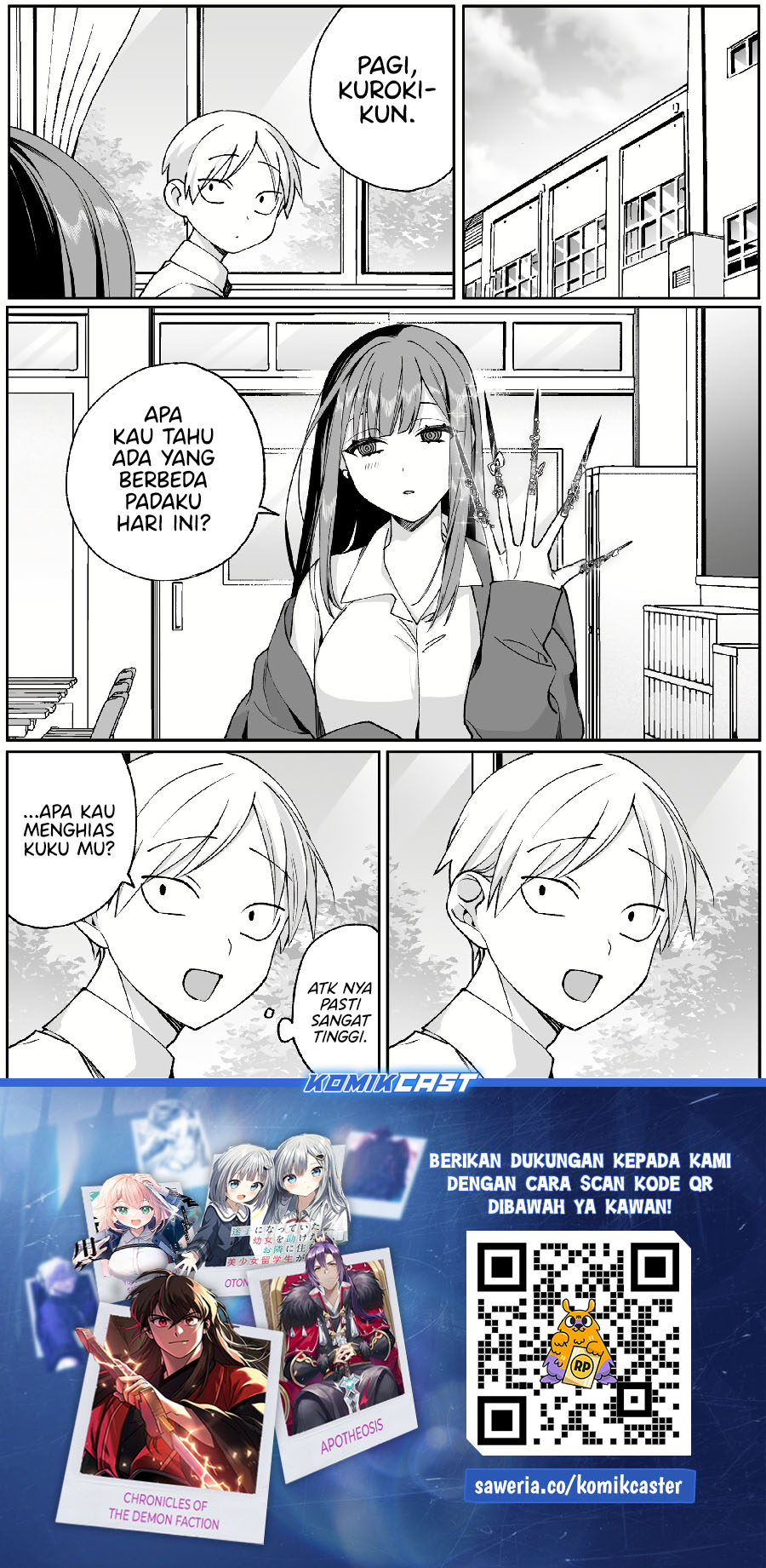 Jirai nandesu ka? Chihara-san (That Girl Is Cute… But Dangerous?) Chapter 69 - halaman 5