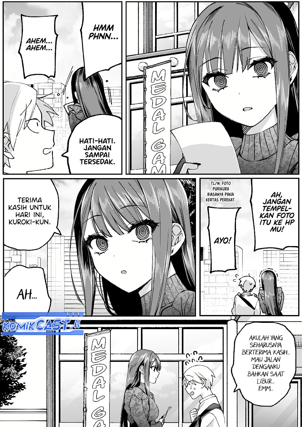 Jirai nandesu ka? Chihara-san (That Girl Is Cute… But Dangerous?) Chapter 70 - halaman 5