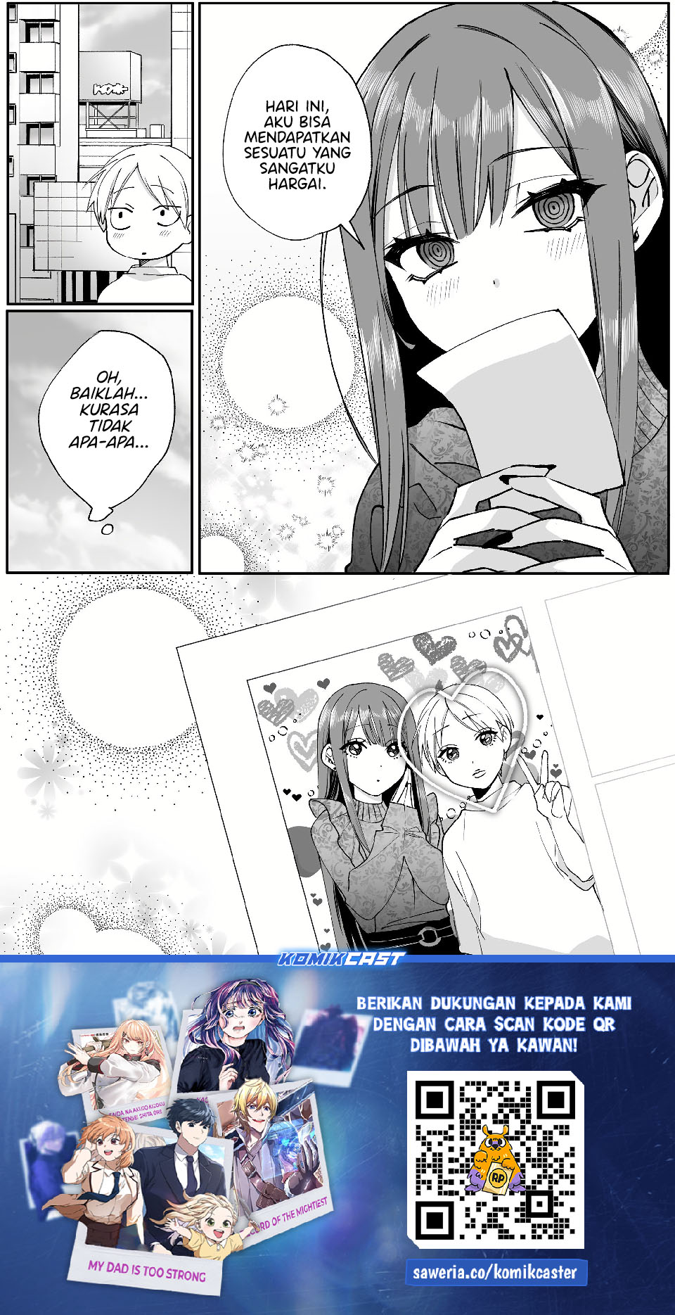 Jirai nandesu ka? Chihara-san (That Girl Is Cute… But Dangerous?) Chapter 70 - halaman 6