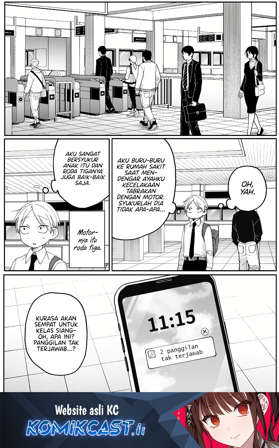 Jirai nandesu ka? Chihara-san (That Girl Is Cute… But Dangerous?) Chapter 73 - halaman 1