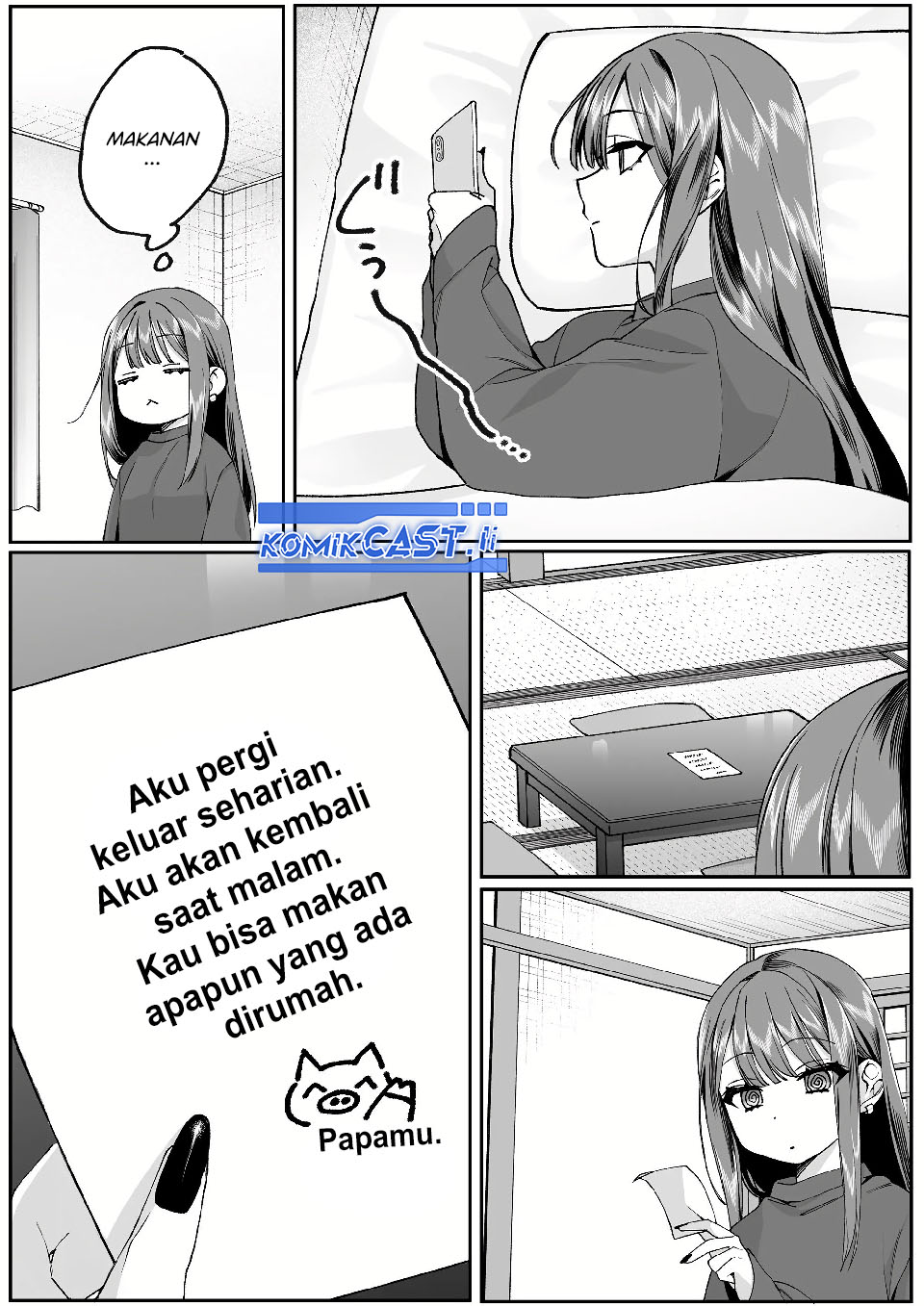Jirai nandesu ka? Chihara-san (That Girl Is Cute… But Dangerous?) Chapter 74 - halaman 1