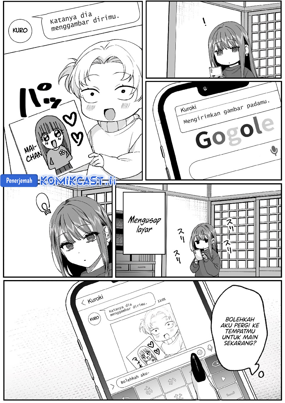 Jirai nandesu ka? Chihara-san (That Girl Is Cute… But Dangerous?) Chapter 74 - halaman 4
