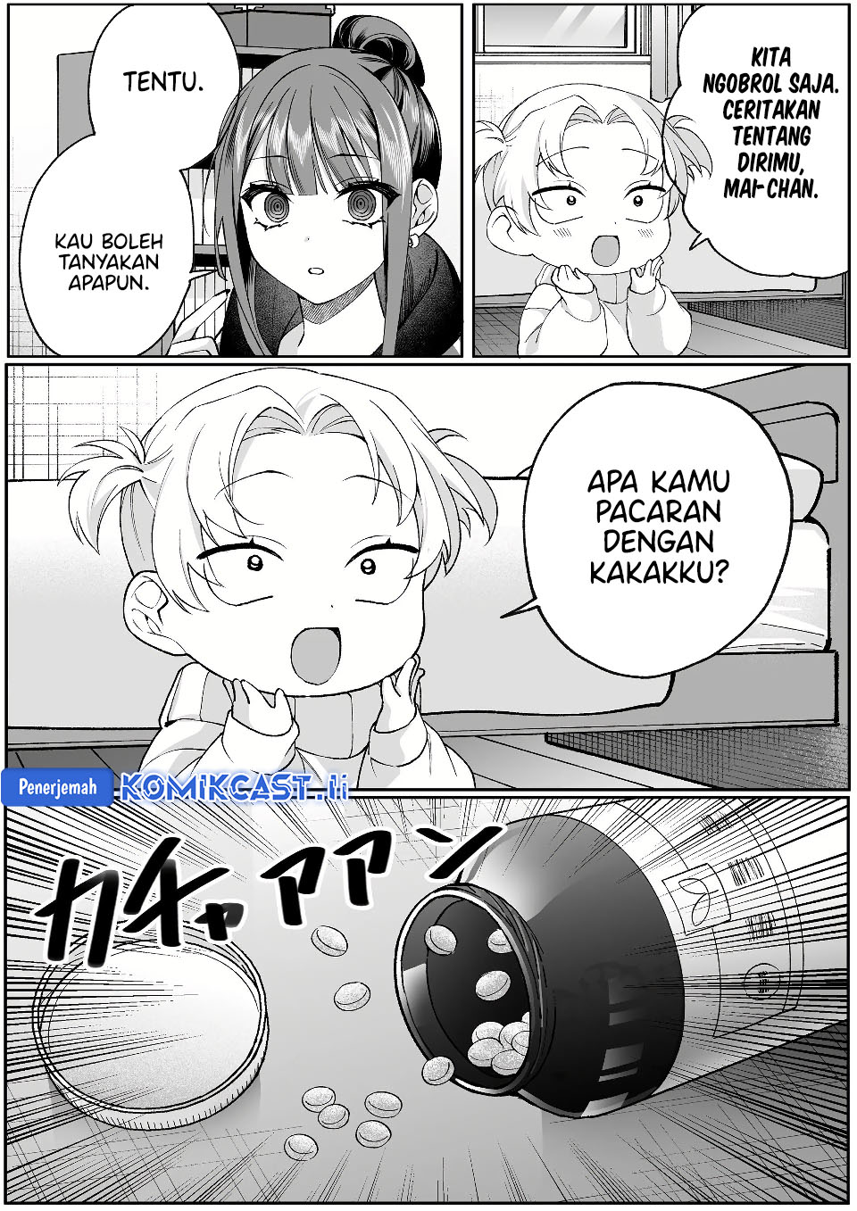 Jirai nandesu ka? Chihara-san (That Girl Is Cute… But Dangerous?) Chapter 75 - halaman 1