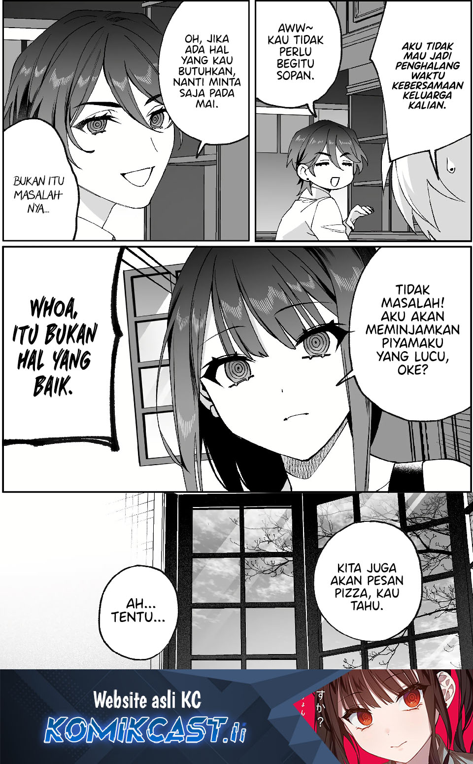 Jirai nandesu ka? Chihara-san (That Girl Is Cute… But Dangerous?) Chapter 80 - halaman 1