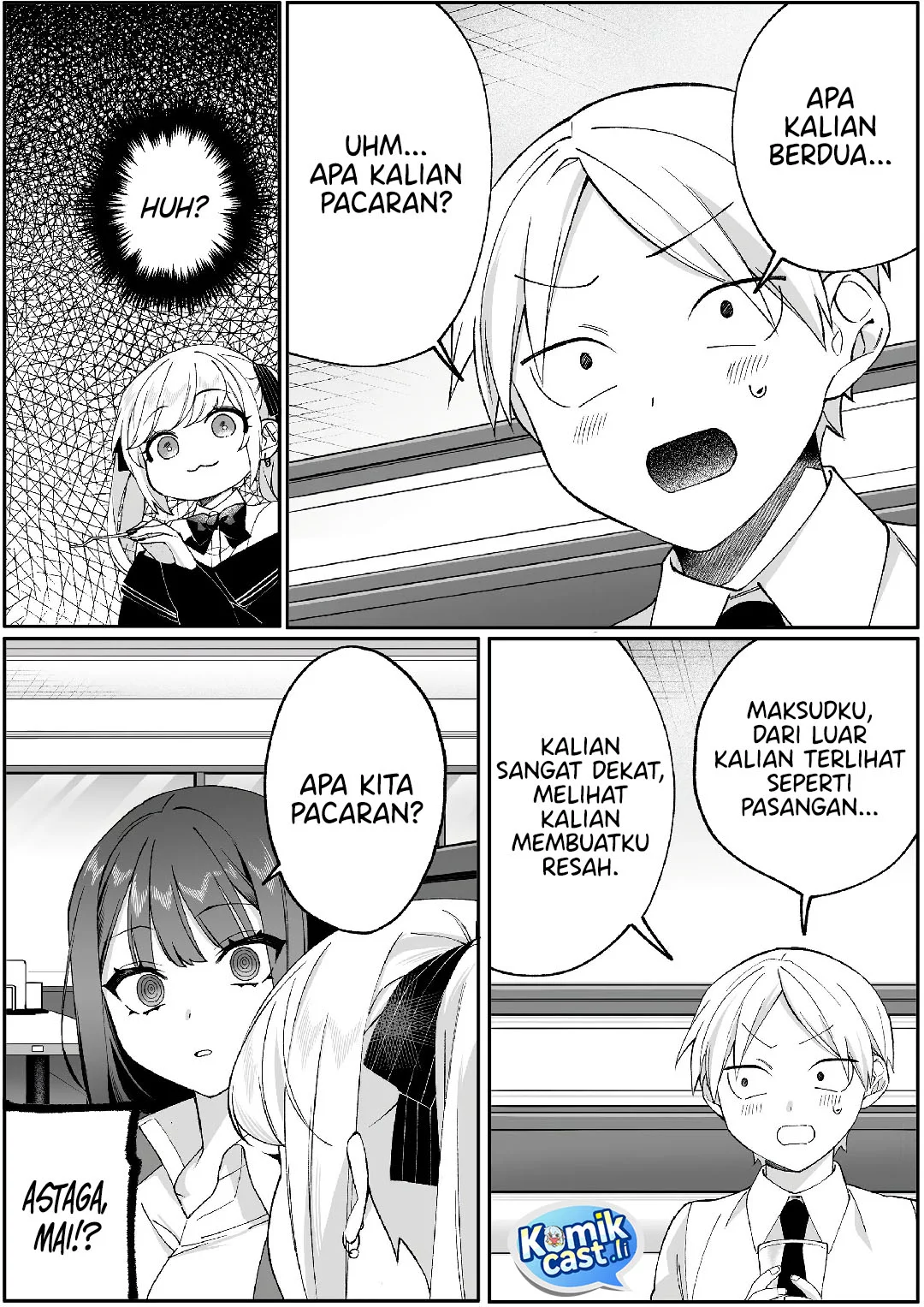 Jirai nandesu ka? Chihara-san (That Girl Is Cute… But Dangerous?) Chapter 83 - halaman 6