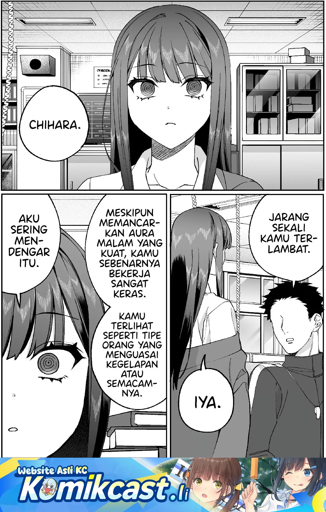 Jirai nandesu ka? Chihara-san (That Girl Is Cute… But Dangerous?) Chapter 84 - halaman 1
