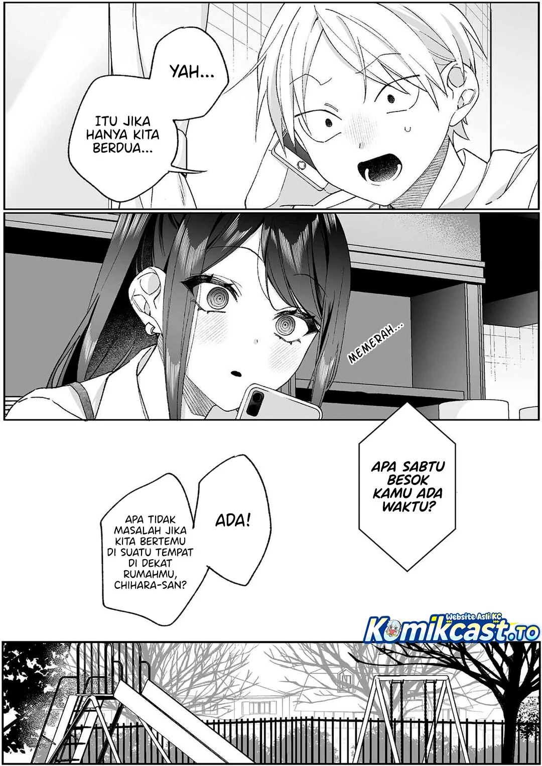 Jirai nandesu ka? Chihara-san (That Girl Is Cute… But Dangerous?) Chapter 95 - halaman 6