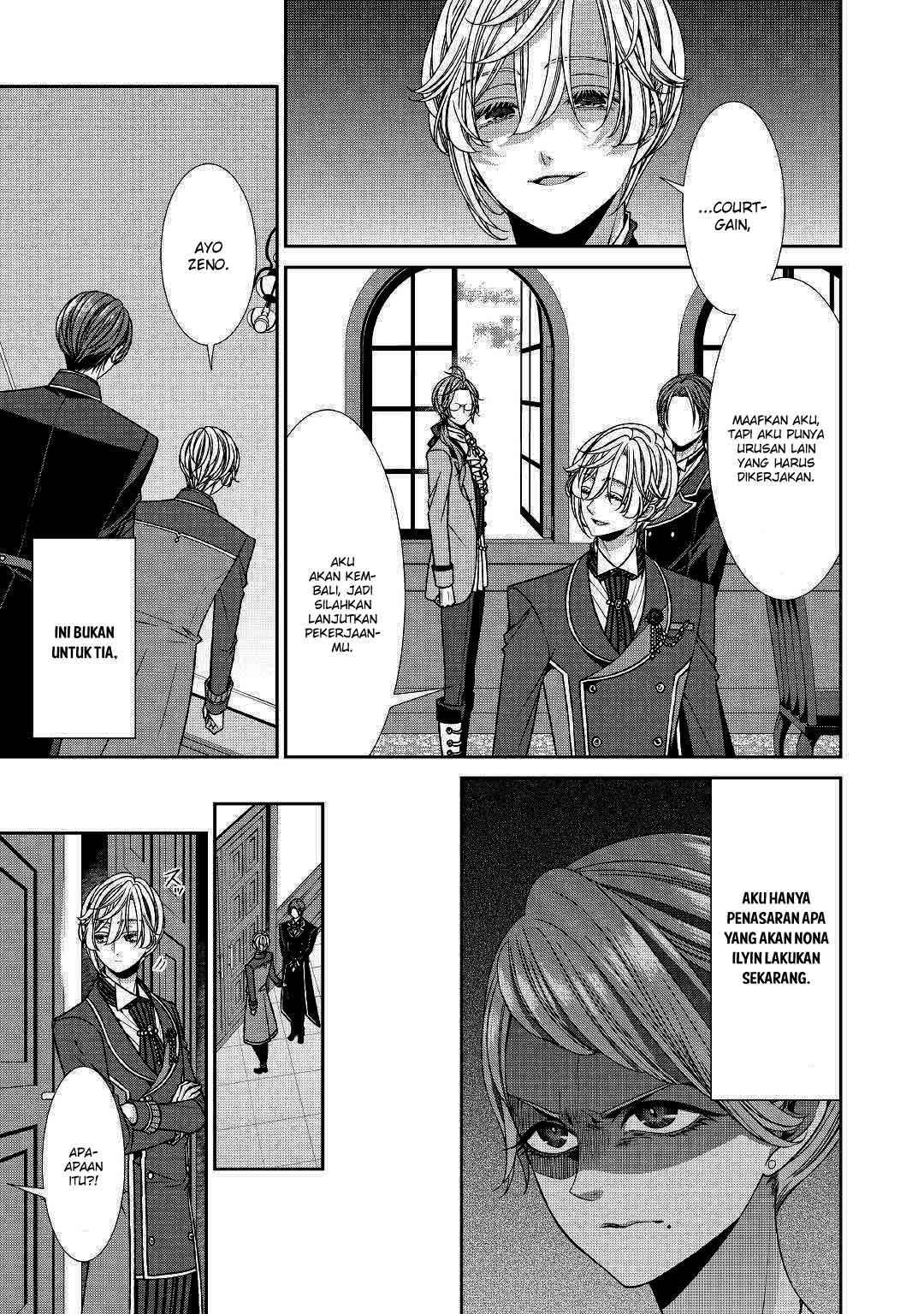 Jishou Akuyaku Reijou na Konyakusha no Kansatsu Kiroku. Chapter 12 - halaman 18