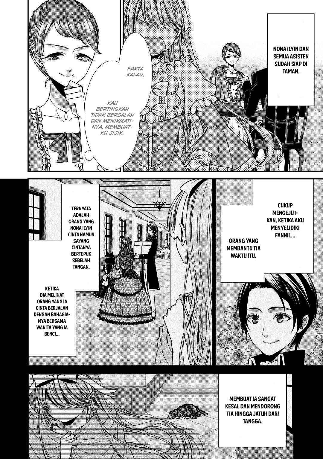 Jishou Akuyaku Reijou na Konyakusha no Kansatsu Kiroku. Chapter 13 - halaman 17