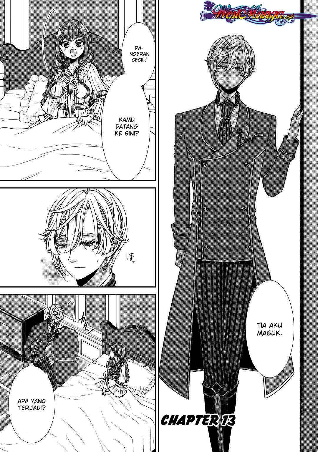 Jishou Akuyaku Reijou na Konyakusha no Kansatsu Kiroku. Chapter 13 - halaman 2