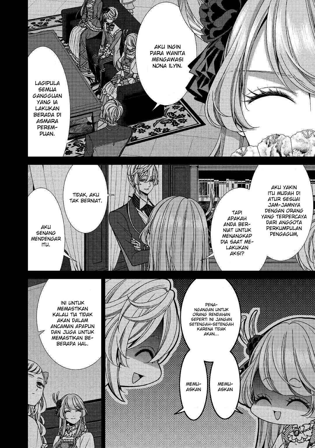 Jishou Akuyaku Reijou na Konyakusha no Kansatsu Kiroku. Chapter 14 - halaman 6