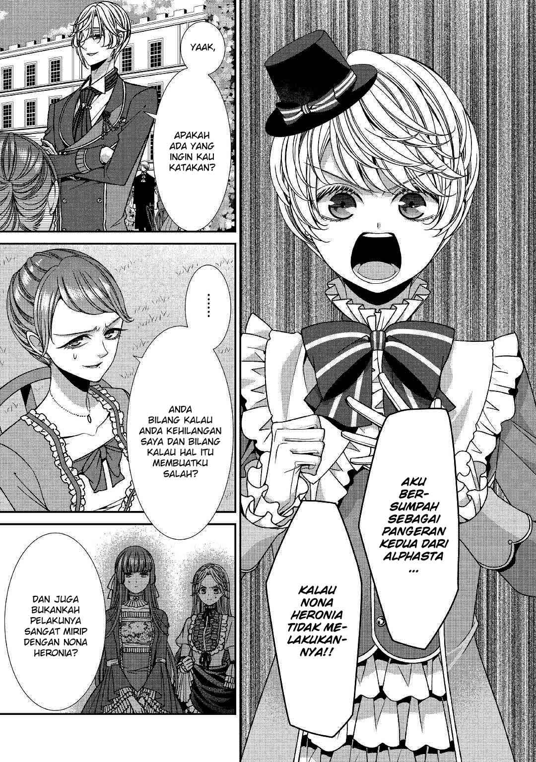 Jishou Akuyaku Reijou na Konyakusha no Kansatsu Kiroku. Chapter 14 - halaman 9