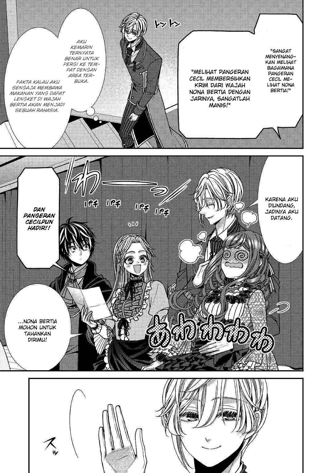 Jishou Akuyaku Reijou na Konyakusha no Kansatsu Kiroku. Chapter 15 - halaman 25