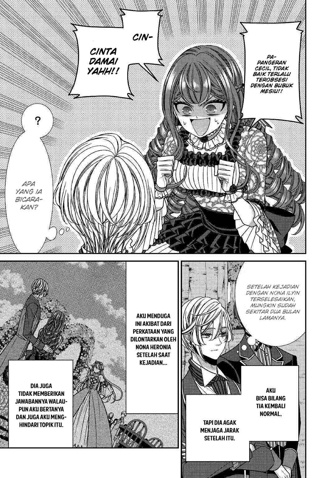 Jishou Akuyaku Reijou na Konyakusha no Kansatsu Kiroku. Chapter 15 - halaman 7