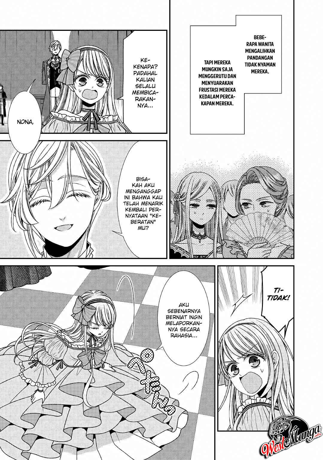 Jishou Akuyaku Reijou na Konyakusha no Kansatsu Kiroku. Chapter 19 - halaman 9