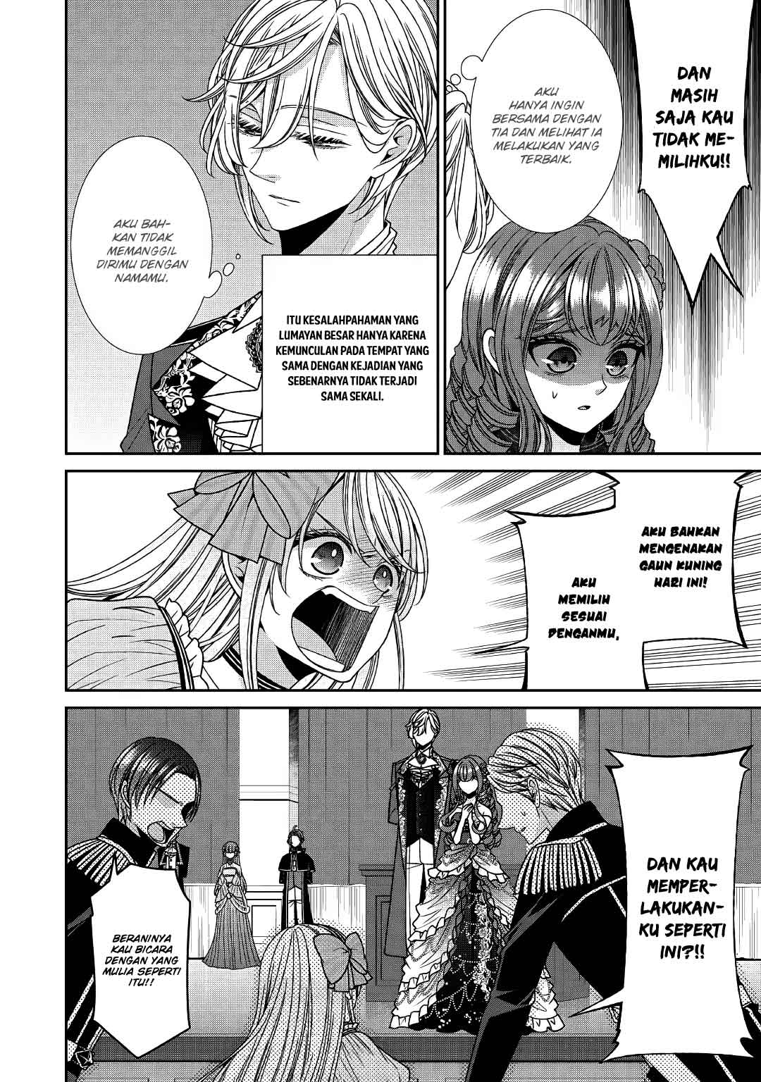 Jishou Akuyaku Reijou na Konyakusha no Kansatsu Kiroku. Chapter 20 - halaman 4