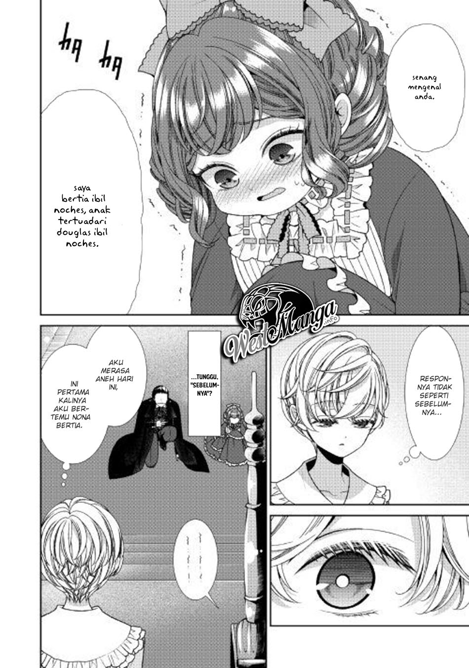 Jishou Akuyaku Reijou na Konyakusha no Kansatsu Kiroku. Chapter 21 - halaman 12
