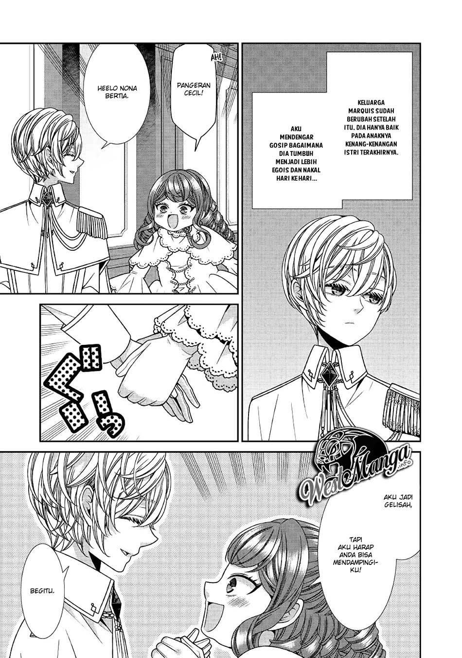 Jishou Akuyaku Reijou na Konyakusha no Kansatsu Kiroku. Chapter 21 - halaman 39