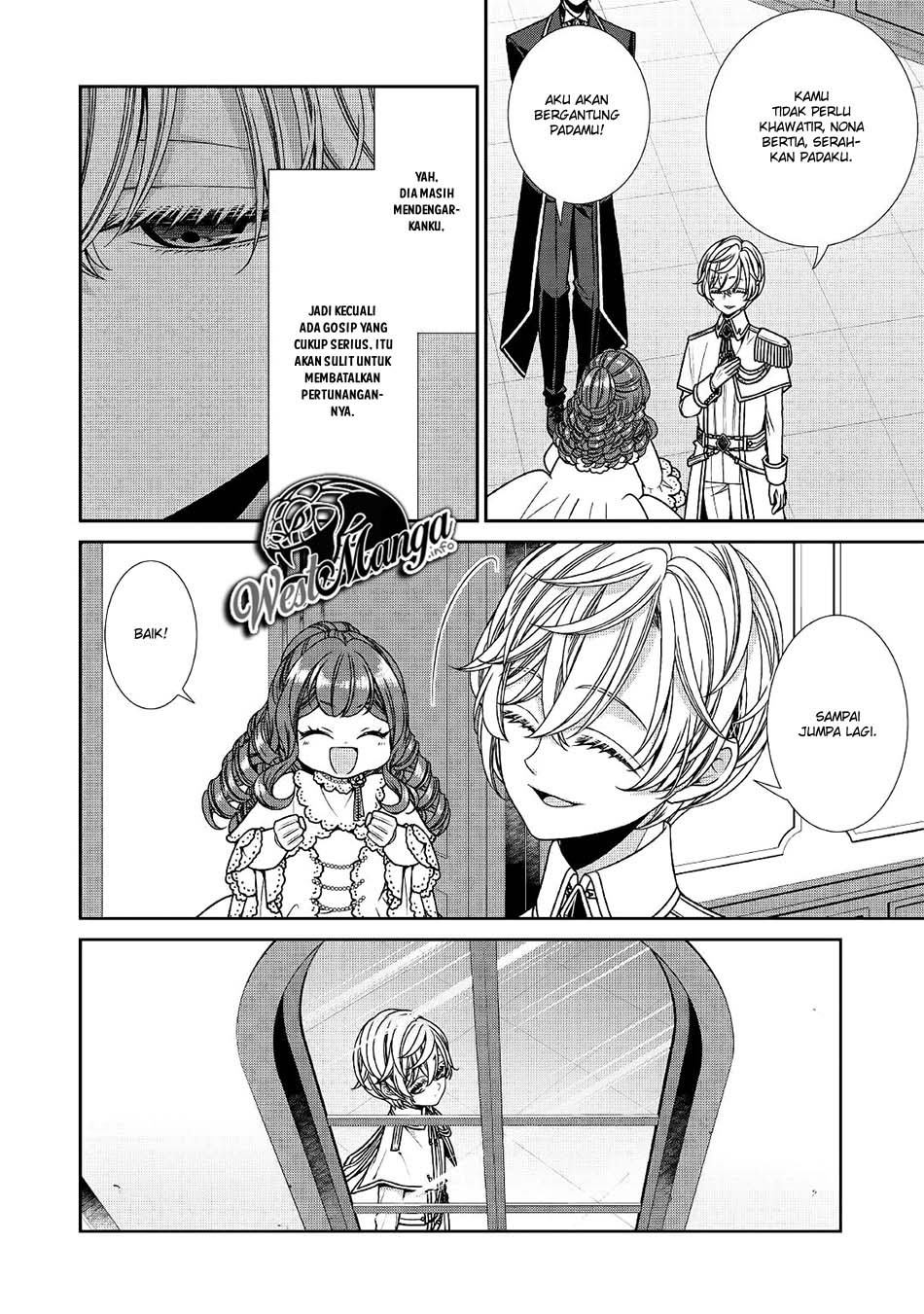 Jishou Akuyaku Reijou na Konyakusha no Kansatsu Kiroku. Chapter 21 - halaman 40