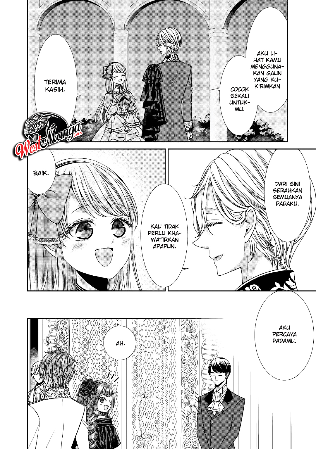 Jishou Akuyaku Reijou na Konyakusha no Kansatsu Kiroku. Chapter 23 - halaman 4