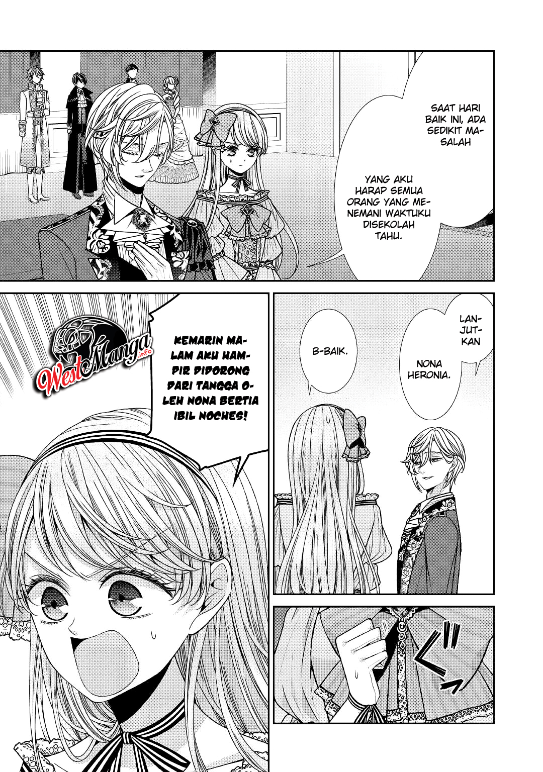 Jishou Akuyaku Reijou na Konyakusha no Kansatsu Kiroku. Chapter 23 - halaman 7