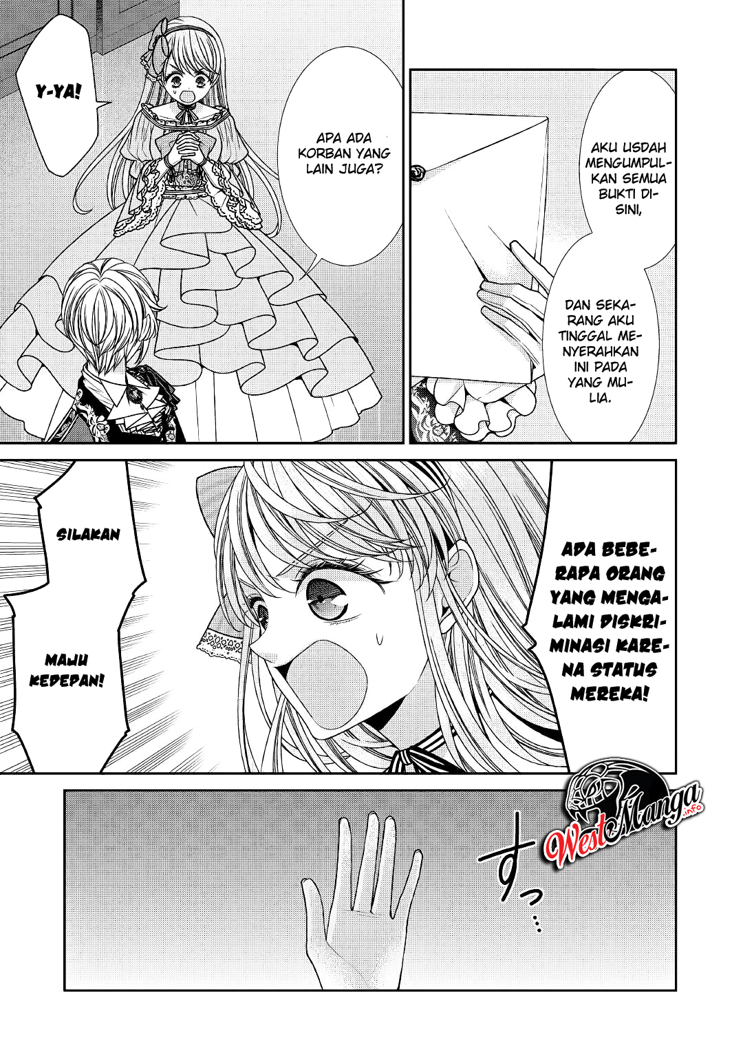 Jishou Akuyaku Reijou na Konyakusha no Kansatsu Kiroku. Chapter 23 - halaman 9