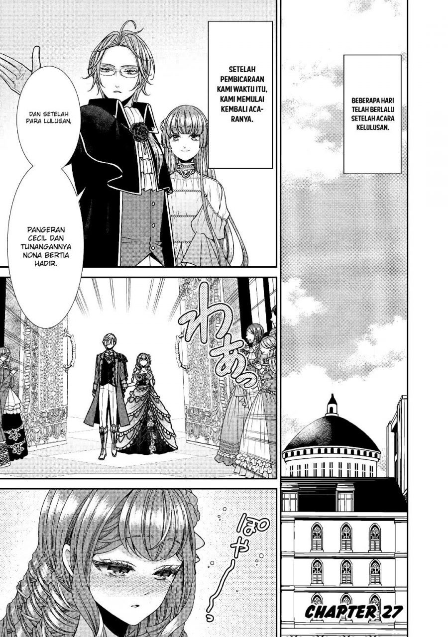 Jishou Akuyaku Reijou na Konyakusha no Kansatsu Kiroku. Chapter 27 - halaman 2