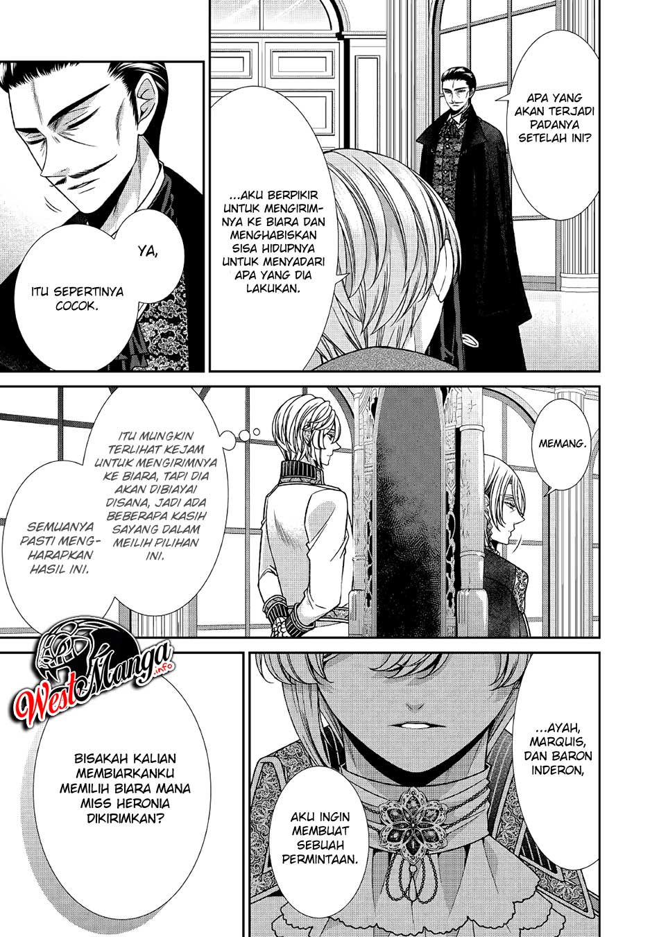 Jishou Akuyaku Reijou na Konyakusha no Kansatsu Kiroku. Chapter 28 - halaman 11
