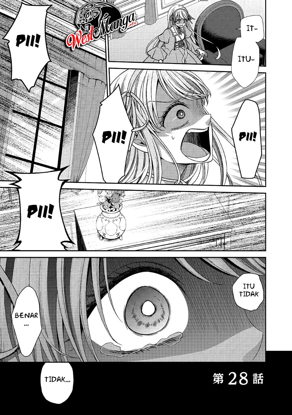 Jishou Akuyaku Reijou na Konyakusha no Kansatsu Kiroku. Chapter 28 - halaman 2