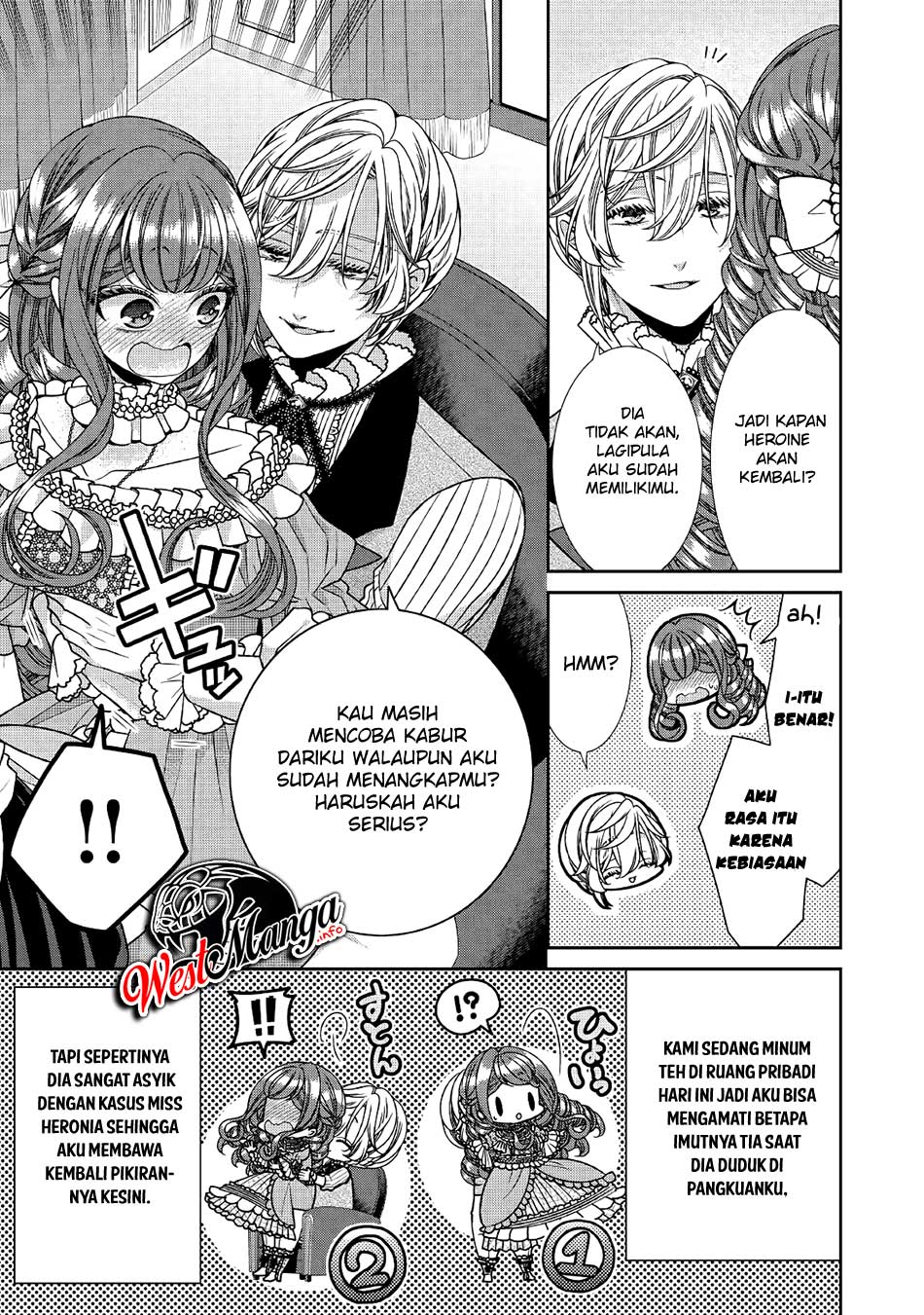 Jishou Akuyaku Reijou na Konyakusha no Kansatsu Kiroku. Chapter 28 - halaman 25