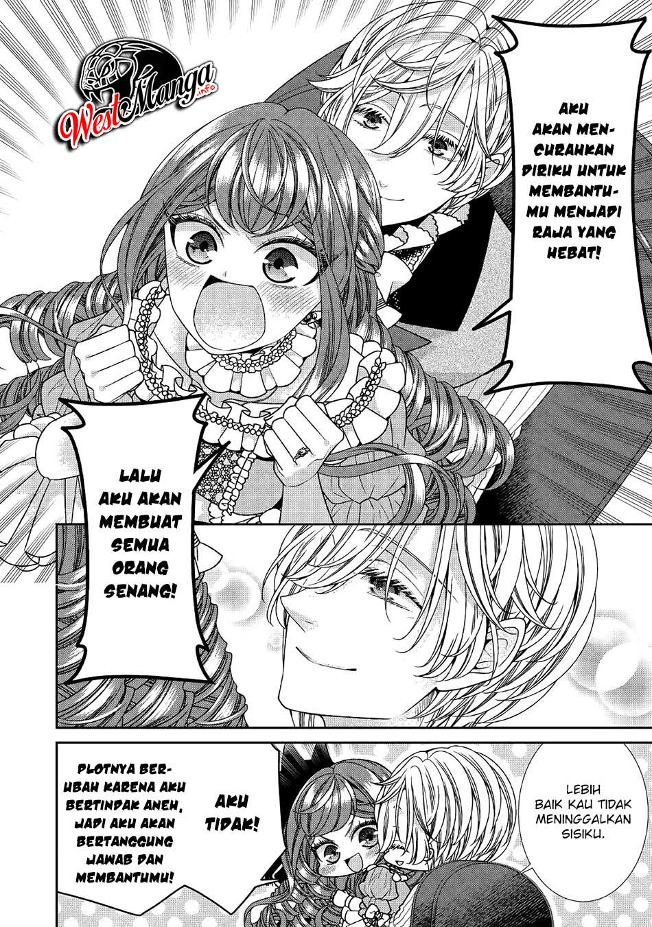 Jishou Akuyaku Reijou na Konyakusha no Kansatsu Kiroku. Chapter 28 - halaman 31