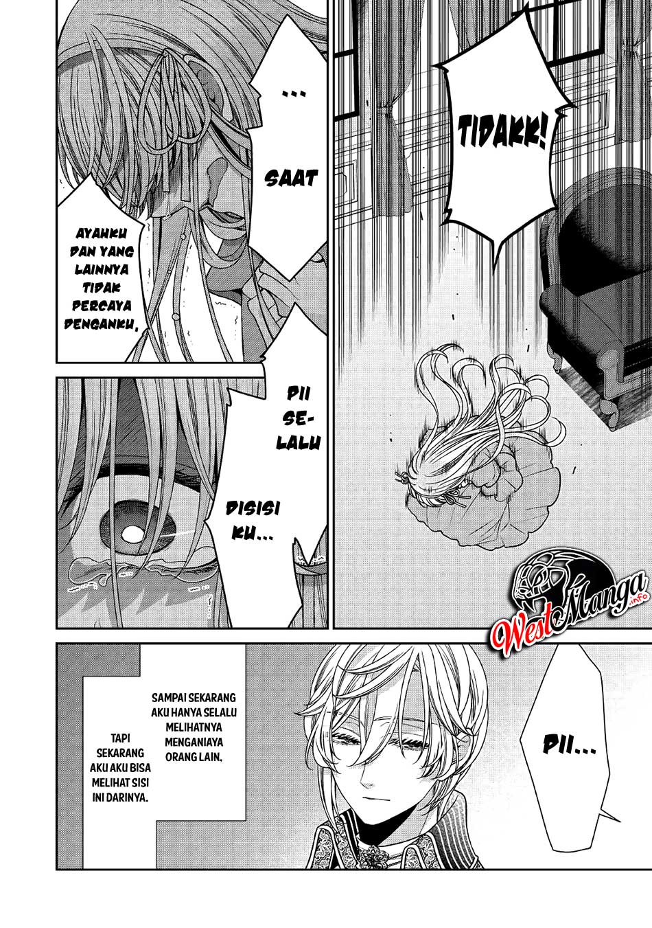 Jishou Akuyaku Reijou na Konyakusha no Kansatsu Kiroku. Chapter 28 - halaman 4