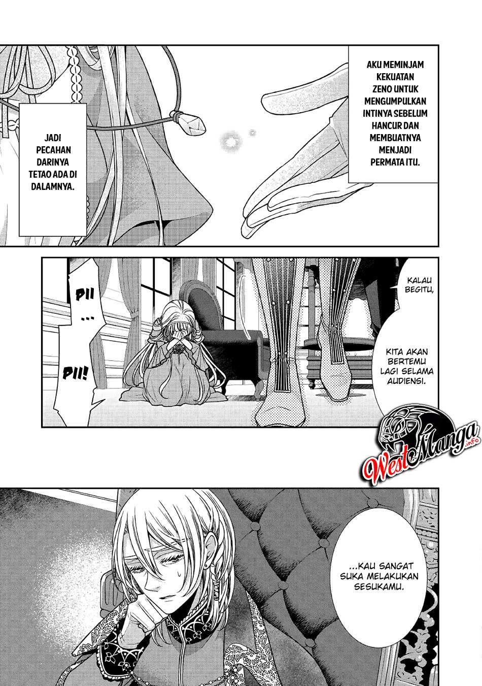 Jishou Akuyaku Reijou na Konyakusha no Kansatsu Kiroku. Chapter 28 - halaman 7