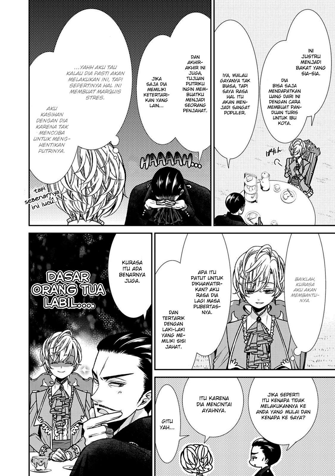 Jishou Akuyaku Reijou na Konyakusha no Kansatsu Kiroku. Chapter 3 - halaman 6