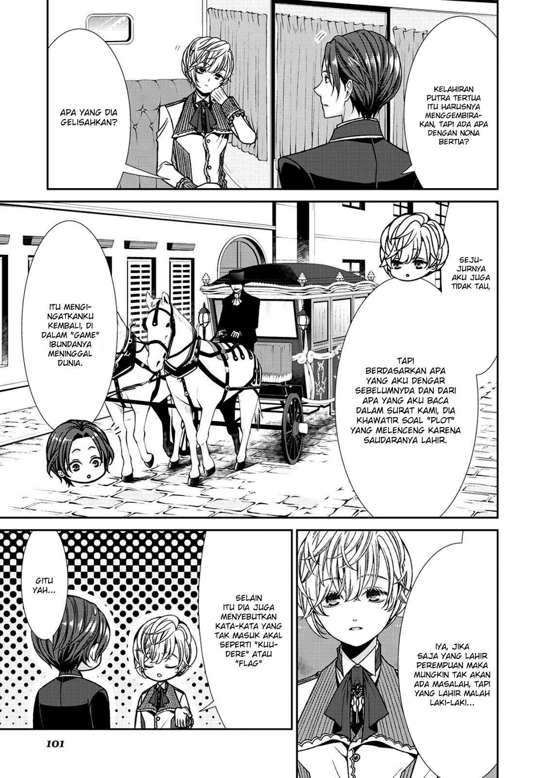 Jishou Akuyaku Reijou na Konyakusha no Kansatsu Kiroku. Chapter 4 - halaman 12