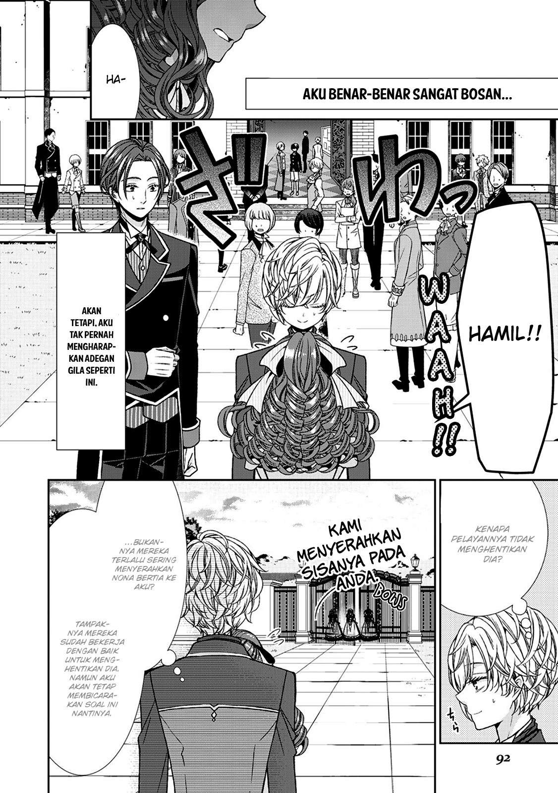 Jishou Akuyaku Reijou na Konyakusha no Kansatsu Kiroku. Chapter 4 - halaman 3