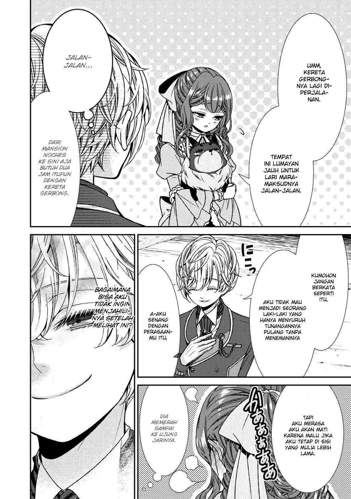 Jishou Akuyaku Reijou na Konyakusha no Kansatsu Kiroku. Chapter 4 - halaman 9