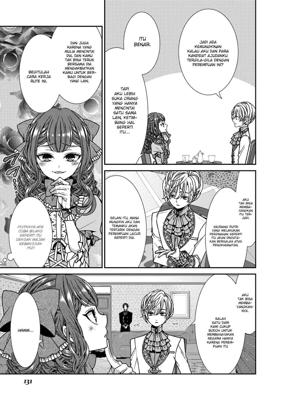 Jishou Akuyaku Reijou na Konyakusha no Kansatsu Kiroku. Chapter 5 - halaman 15