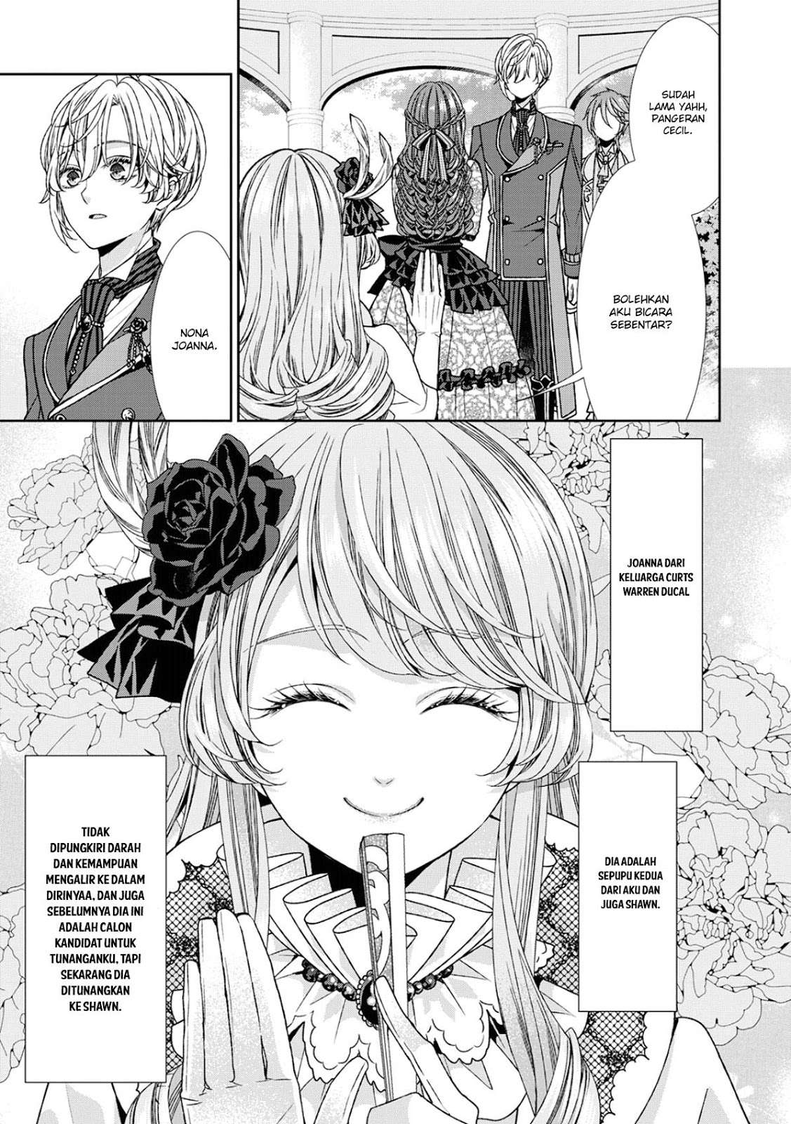 Jishou Akuyaku Reijou na Konyakusha no Kansatsu Kiroku. Chapter 6 - halaman 19