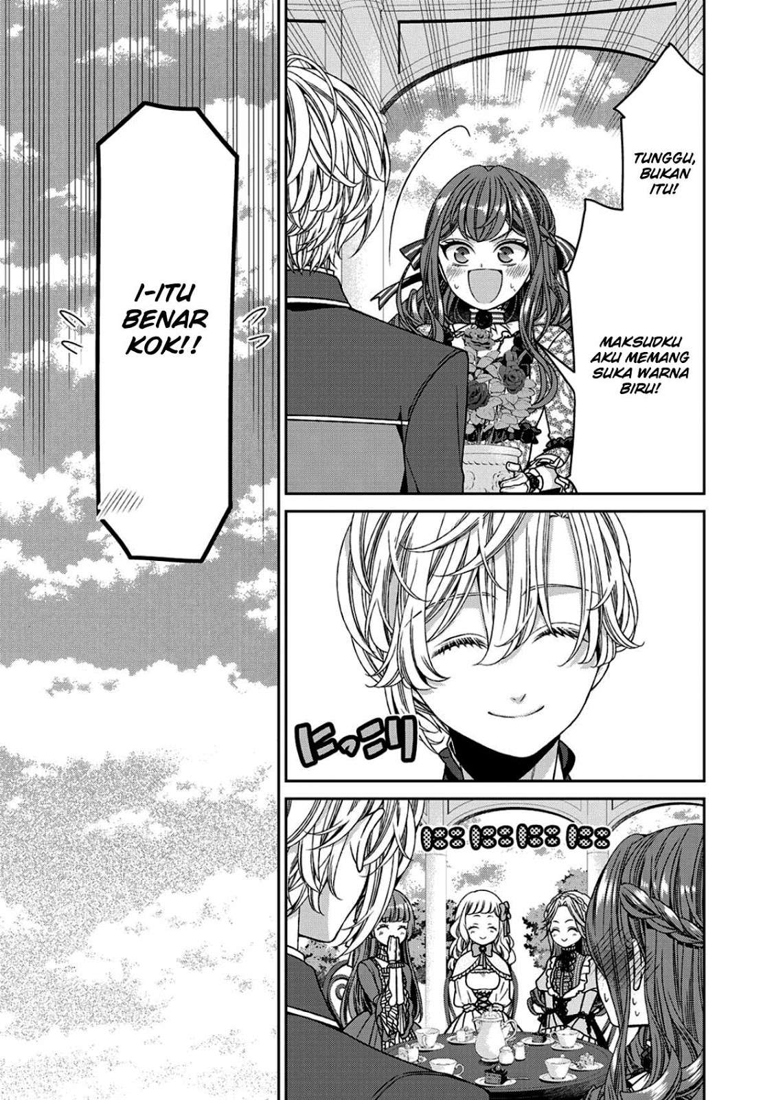 Jishou Akuyaku Reijou na Konyakusha no Kansatsu Kiroku. Chapter 6 - halaman 27